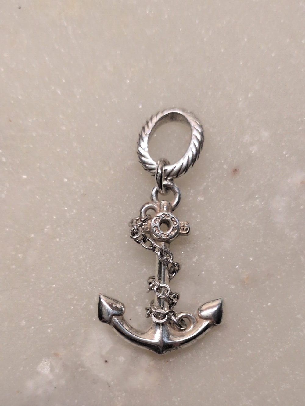 Sale!🔥Brighton Anchor Silver Nautical Charm/Pendant EUC!